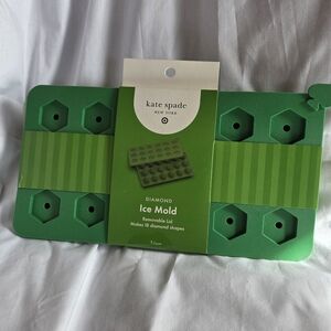 Kate Spade Green Ice Mold Diamond Shapes NEW